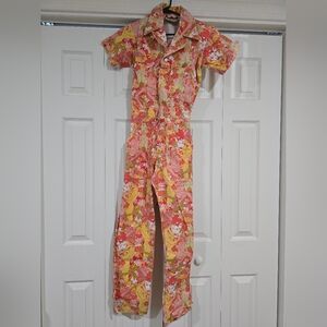 Big Bud Press Spring Rapture Short Sleeve Jumpsuit